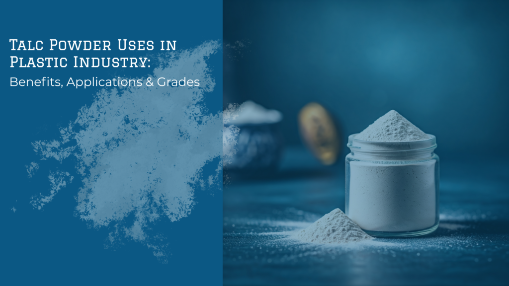 Talc powder for plastic industry used in plastic manufacturing and polypropylene compounds